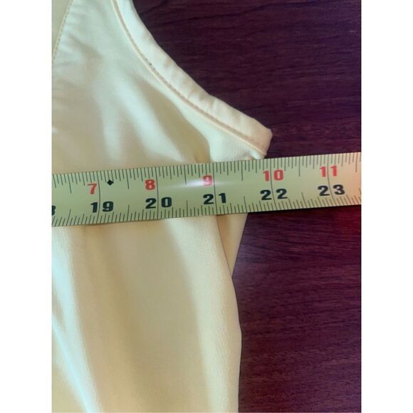Vintage Polo Golf Vest Yellow Large - Picture 4 of 6